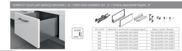 Axis pro белый ящик 550 H-199 GTV