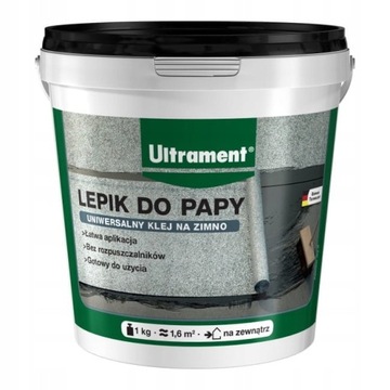 Ultrament Lepik do papy czarny 1 kg.