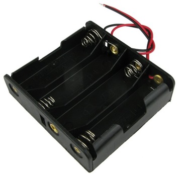 Koszyk na baterie 4xAA (R6) /1107