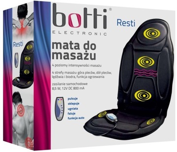 МАССАЖНЫЙ КОВРИК ДЛЯ МАССАЖА 230В 12В 5 ЗОН BOTTI
