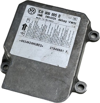 VW PASSAT B5 FL MODUŁ SENSOR STEROWNIK AIRBAG PODUSZEK 1C0909605B