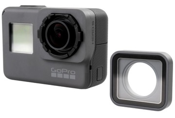 1One сменный защитный чехол для объектива GLGP7 для GoPro HERO 7 6 5 ЧЕРНЫЙ