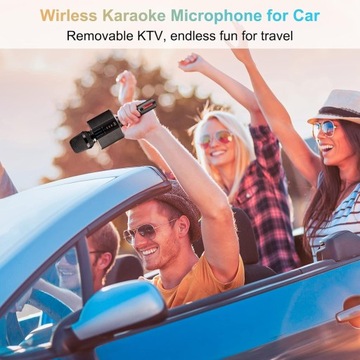 MIKROFON DO KARAOKE BONAOK G50 PRZENOŚNY BEZPRZEWODOWY BLUETOOTH PRO