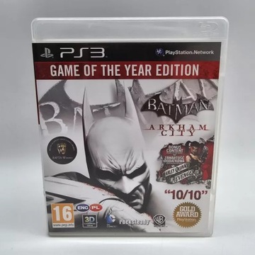 GRA PS3 BATMAN ARKHAM CITY HARLEY QUINN'S REVENGE / GOTY / PL / UNIKAT