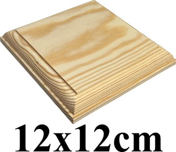 daszek daszki na słupek drewniany 12cm
