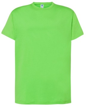 T-shirt koszulka 100% bawełna JHK Ocean limonka M