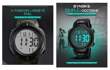 Synoke zegarek męski 9109