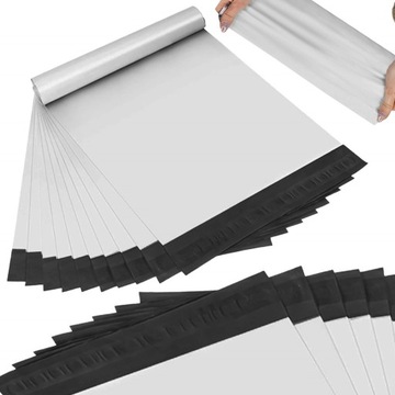 FOLIOPAKI KURIERSKIE B4 Foliopak Kurierski Koperty Foliowe 260x310 MOCNE 50