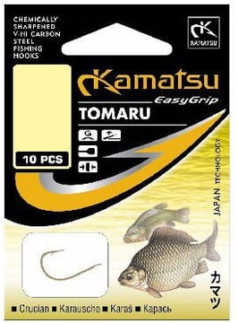 Kamatsu Haczyki Tomaru z przyponami nr 6 (0.18mm)