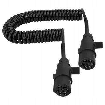 СПИРАЛЬНЫЙ КАБЕЛЬ ДЛЯ ПРИЦЕПА 7-контактный ТИП N 24В 4м