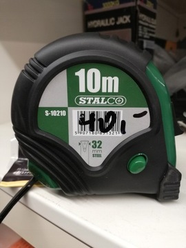 Рулетка прорезиненная 10 м от Stalco.