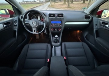 Volkswagen Golf VI Hatchback 5d 1.2 TSI 105KM 2010 Volkswagen Golf Nowy rozrzad, dwa komplety kol, bezwypadkowy, zadbany, zdjęcie 12