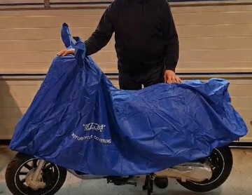 ПОДЪЕМНАЯ КРЫШКА ДЛЯ СКУТЕРА, МОТОЦИКЛА, НАКИДКИ 2в1