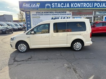 Volkswagen Caddy IV Kombi Maxi 2.0 TDI SCR BlueMotion Technology 102KM 2019 Volkswagen Caddy niepełnosprawnych rampa inwalida, zdjęcie 9