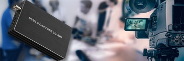 Видеограббер SDI-рекордер 3G USB 3.0 Capture OBS Spacetronik SP-SVG22