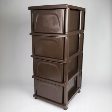 КНИЖНЫЙ ШКАФ КОМОД, ПОДСТАВКА ДЛЯ ВАННОЙ ИЗ РОТАНГА, ШКАФ С КОРЗИНАМИ, 4 ЯЩИКА, СТОЛБ