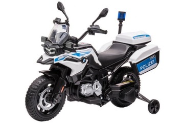 Motocykl na akumulator BMW POLCIJA lat ciche koła