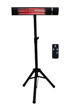 Promiennik podczerwieni + pilot 2000W Smart Sun C + statyw, lampa grzewcza