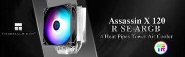 Chłodzenie procesora ASSASSIN X 120SE RGB