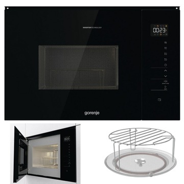 Kuchenka do zabudowy Gorenje BMI251SG3BG szkło 25 l 15 funkcji