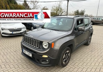 Jeep Renegade SUV 1.4 MultiAir 140KM 2016 Jeep Renegade 1,4 Benzyna 140 KM Longtitude Salon PL Serwis GWARANCJA Zami