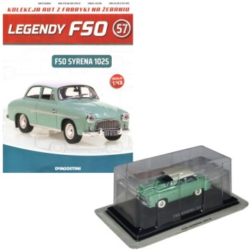 FSO SYRENA 1025 Kolekcja Legendy FSO nr 57