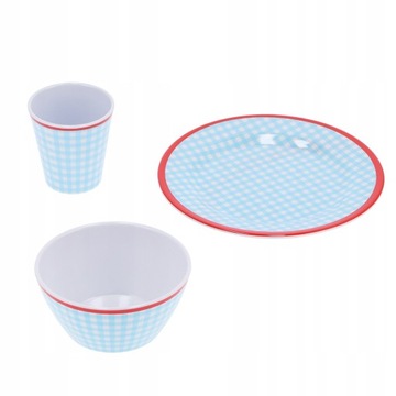 Набор салатников из искусственного фарфора.