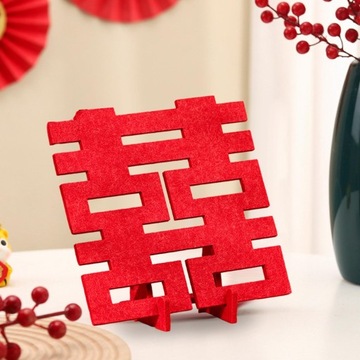 Свадебные украшения Xi с декором гостиной в стиле китайского иероглифа B