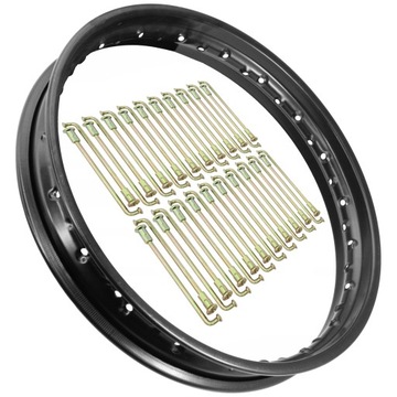 OBRĘCZ FELGA KOŁO 19x2.15 SZPRYCHY DNIEPR MT 650