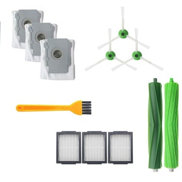 ZESTAW FILTRY SZCZOTKI WORKI do iRobot ROOMBA i3+ i5+ i7+ J7+ , i7 plus