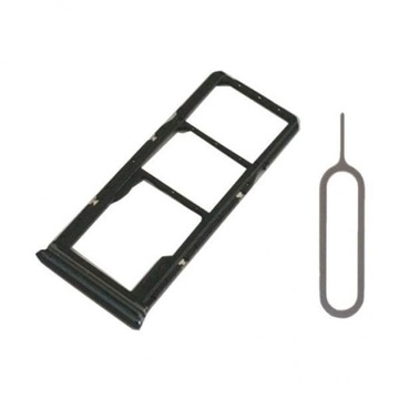 2xDual Sim + uchwyt na kartę pamięci do 2018 A920 czarny, czarny, 2 szt.