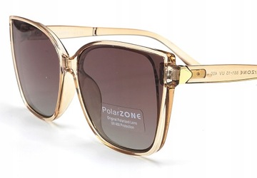 Okulary przeciwsłoneczne damskie z polaryzacja uv400 oryginalne PolarZONE