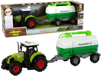 Traktor dla Dzieci Przyczepka Cysterna Autko Farma