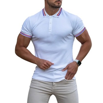 Men's Summer Cotton POLO Shirt Tops