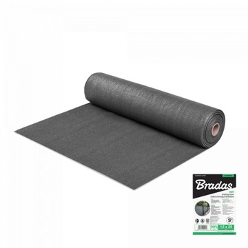 Siatka na płot cieniująca 90% 1,2x10m 135g SZARA