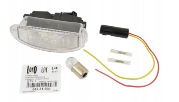 OŚWIETLENIE TABLICY + WTYCZKA CLIO II 7700410754