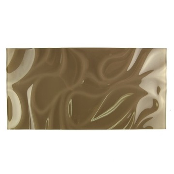 Płytka 3D Tafla szklana brązowa Silk 600x300x8mm