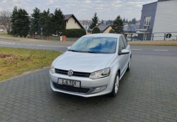 Volkswagen Polo V 2010 Volkswagen Polo 1.6TDi 75KM 5-Drzwi Klima Grzane Fotele Czujniki Parkowania, zdjęcie 2