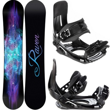 Snowboard RAVEN Aura 155cm + MP180