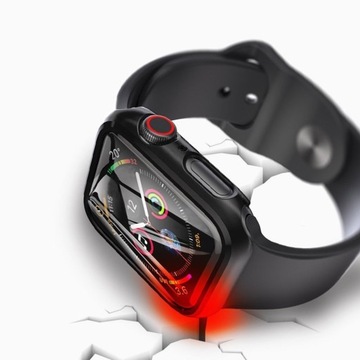 Чехол со СТЕКЛОМ для ВСЕХ Apple Watch 4/5/6/SE 40мм