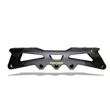Rollerblade APEX 3x84 / 4x76mm 231mm - Szyna do rolek czarna