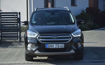 Ford Kuga II SUV Facelifting 2.0 TDCi 150KM 2017 Ford Kuga 2.0D 2017r 4x4 Titanium Navi Kamera Sam Parkuje Sprowadzony, zdjęcie 1
