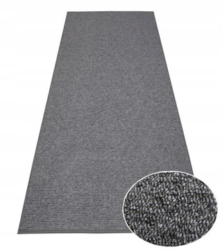 80x200 CHODNIK DYWANIK PĘTELKOWY SZNURKOWY GRAFIT