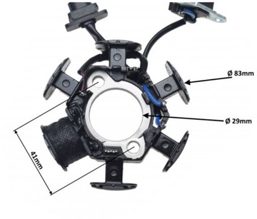 ПЕРЕКЛЮЧАТЕЛЬ СТАТОРА HONDACRF50F ZR50R XR50R Z50R XR70R OEM: 31120-GW8-671