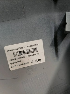 КОРПУС ЗЕРКАЛА VITO ЛЕВЫЙ A20102910