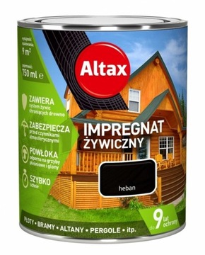 ALTAX Impregnat Żywiczny 0,75l HEBAN