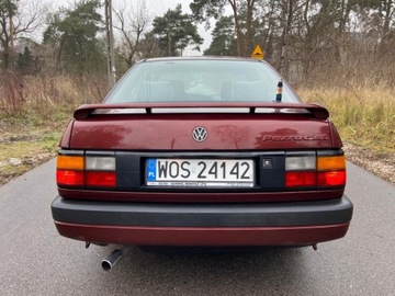 Volkswagen Passat B3 Sedan 2.0 115KM 1990 Volkswagen Passat Volkswagen Passat B3 Automat Sedan Welur Bordo Super Sta, zdjęcie 3