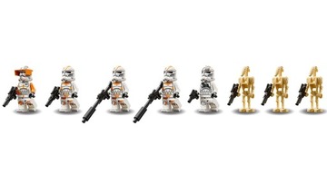 LEGO Star Wars 75337 Шагающая машина AT-TE ОПИСАНИЕ! НЕТ ЛЮДЕЙ!