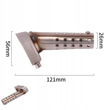 Выхлоп мотоциклов универсального мотоциклого подавителя углерода