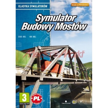 SYMULATOR BUDOWY MOSTÓW folia PC PL nowa box